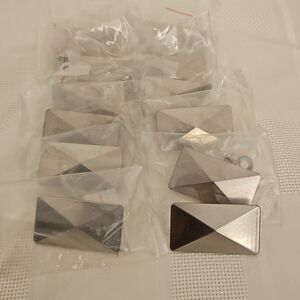 12 Pack Cabinet Knobs Brushed Nickel Silver With Screws For Dresser Drawers
